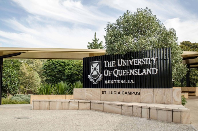 University of Queensland Entrance Photo